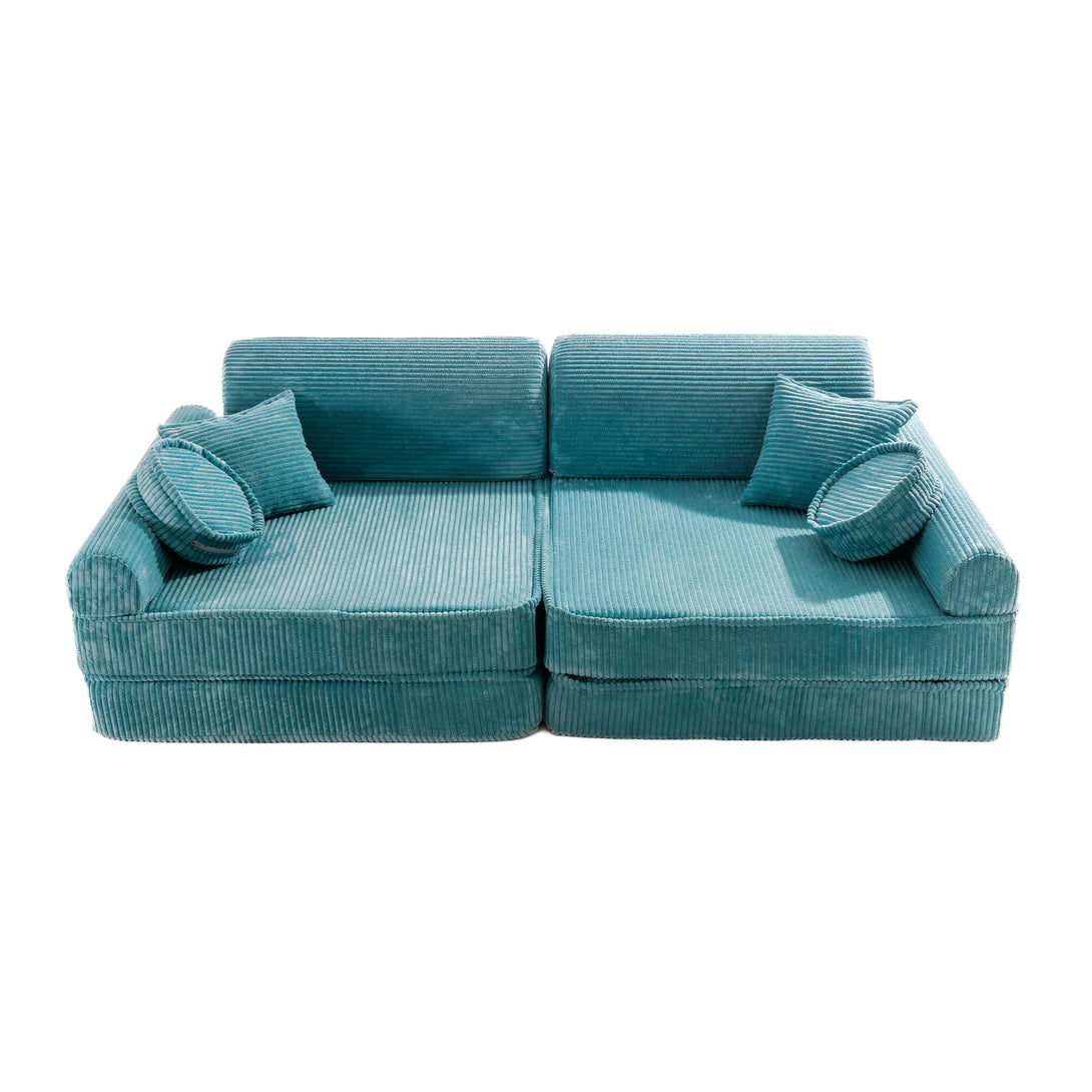 Aesthetic Modular Play Sofa | 10 pieces