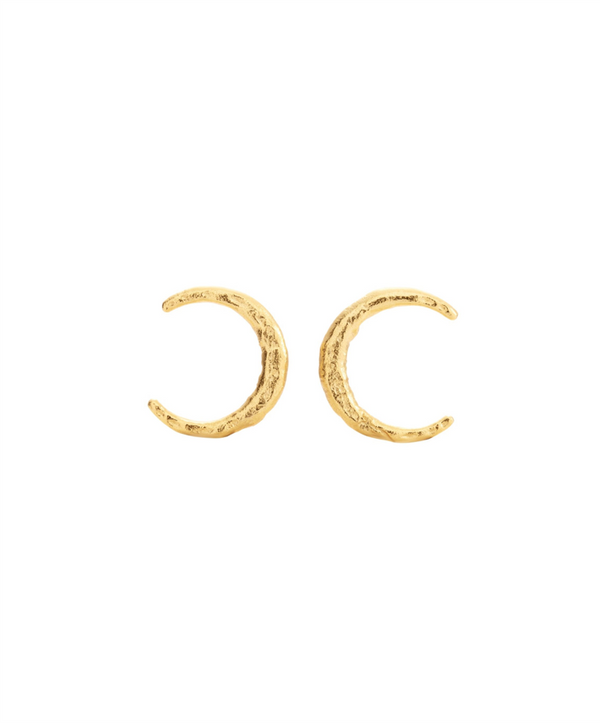 Stud Earrings LUNA | Gold