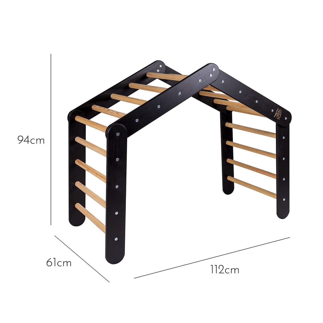Large Wooden Montessori Climbing Frame / Triangle