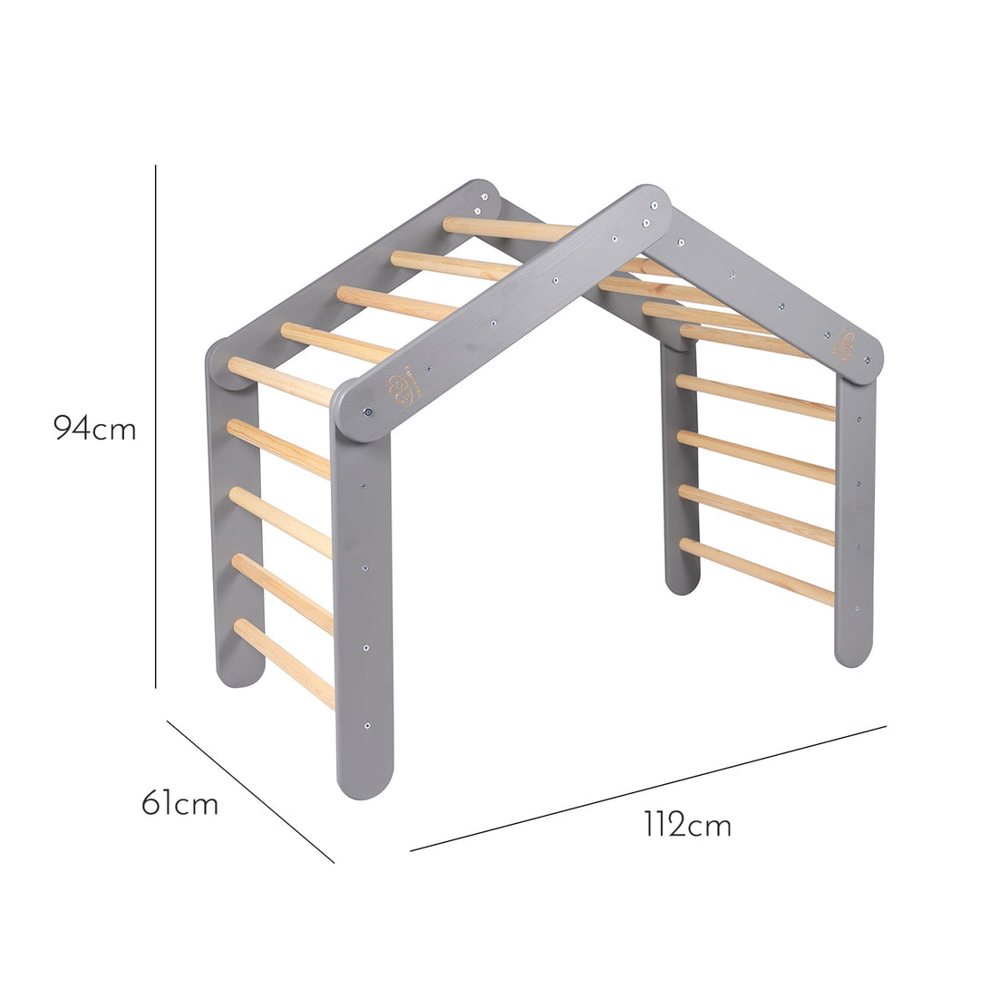 Large Wooden Montessori Climbing Frame / Triangle