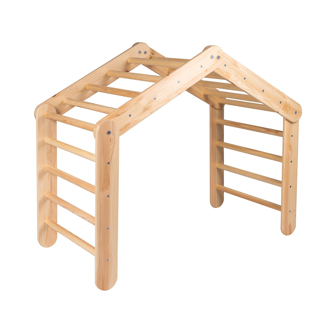 Large Wooden Montessori Climbing Frame / Triangle