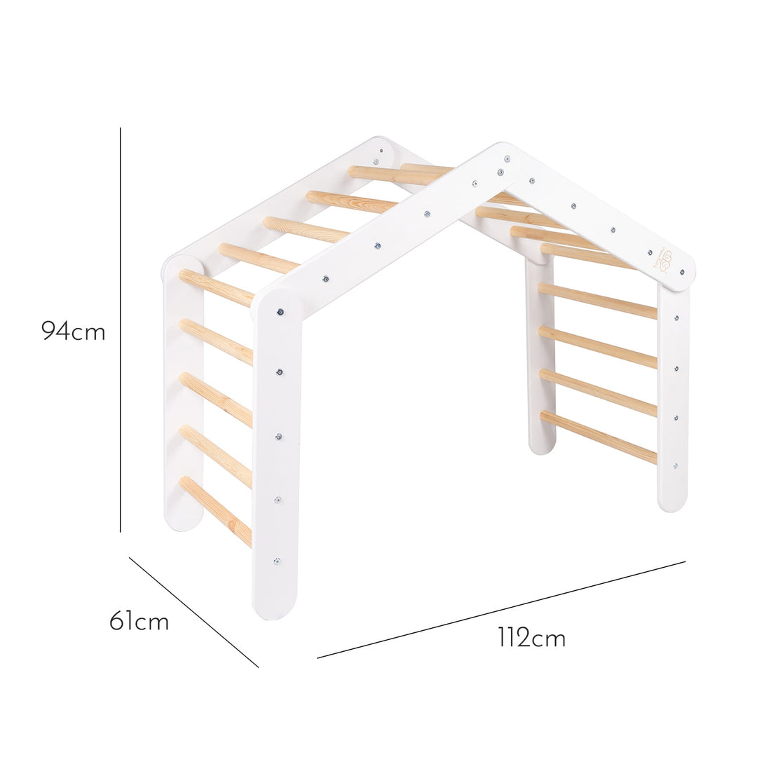 Large Wooden Montessori Climbing Frame / Triangle
