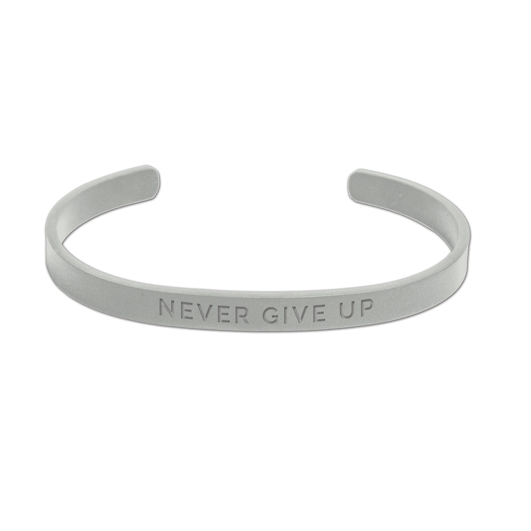 Bracelet for Him | "Never Give Up"