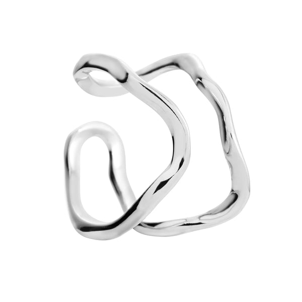 Resizable Ring POLARIS | Silver