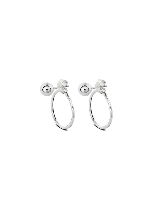 Chord Earrings | Silver