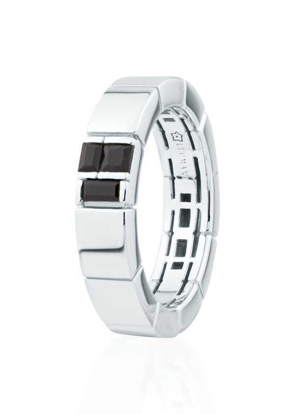 Men's silver ring Layon