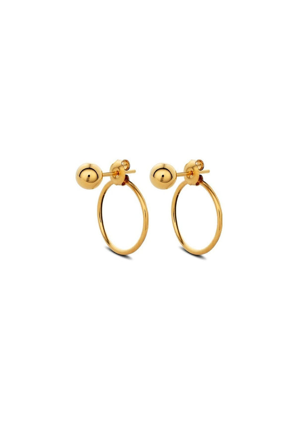 Chord Earrings | Gold